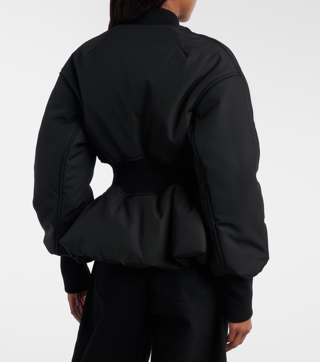Peplum bomber jacket | Alaïa