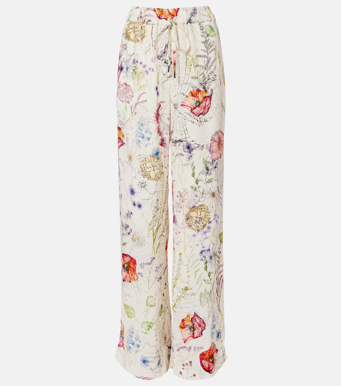 Meadow palazzo pants | McQueen
