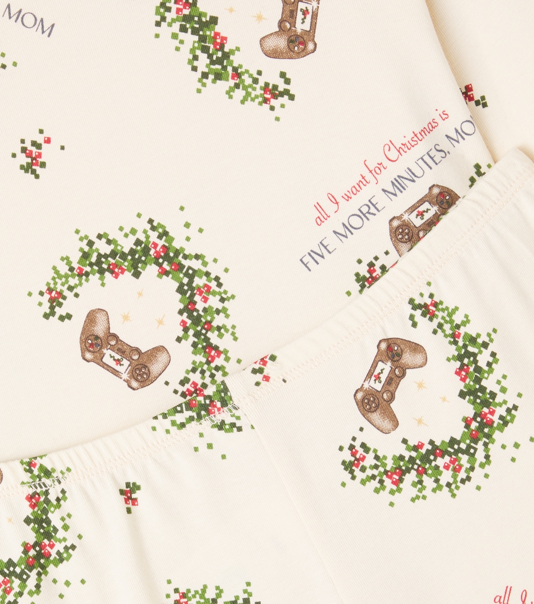 Printed cotton-blend jersey pajamas | Konges Sløjd