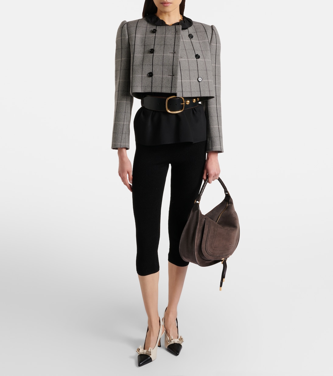 Knitted capri pants | Chloé