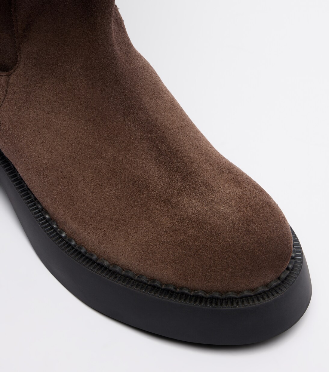 Zaki shearling-lined suede knee-high boots | Ferragamo