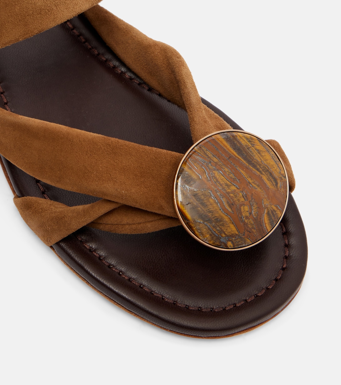 Sandali Doma in suede | Christopher Esber