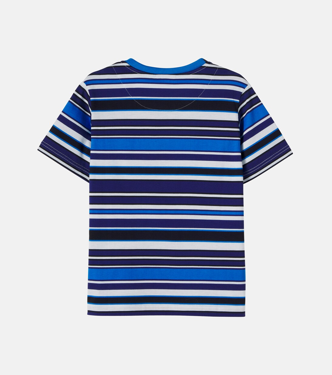 Appliqué striped cotton jersey T-shirt | Dolce&Gabbana Kids