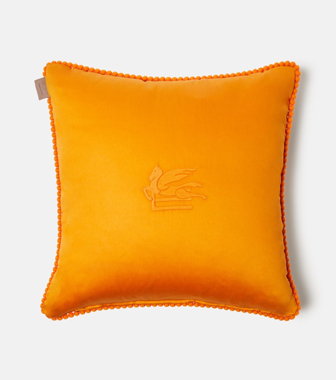 Embroidered cotton cushion | Etro
