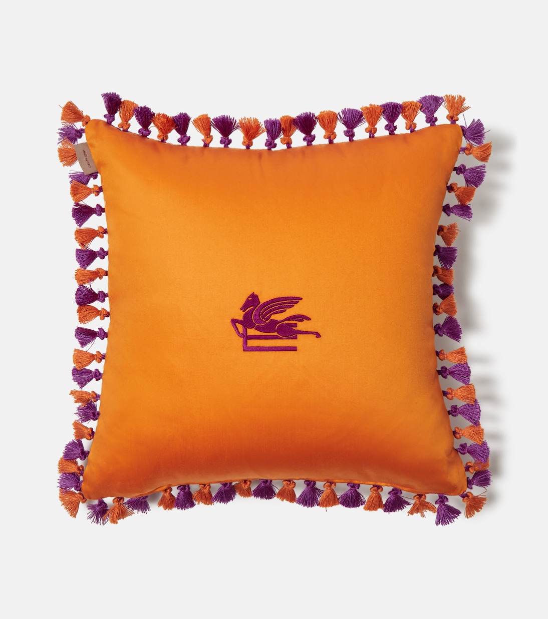 Pegaso paisley cotton cushion | Etro