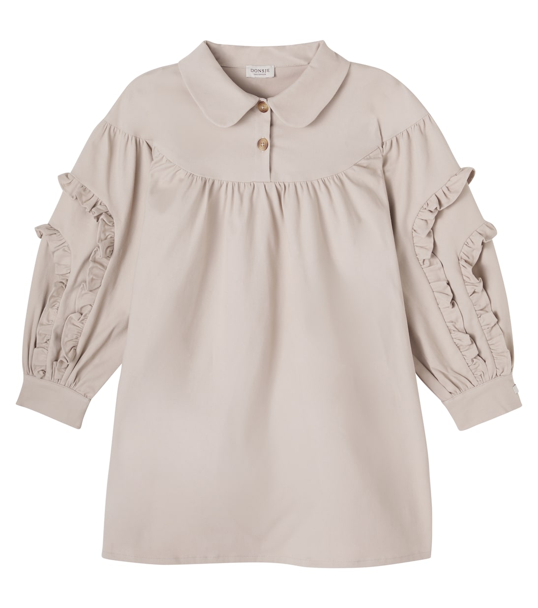 Everoux ruffled cotton-blend dress | Donsje