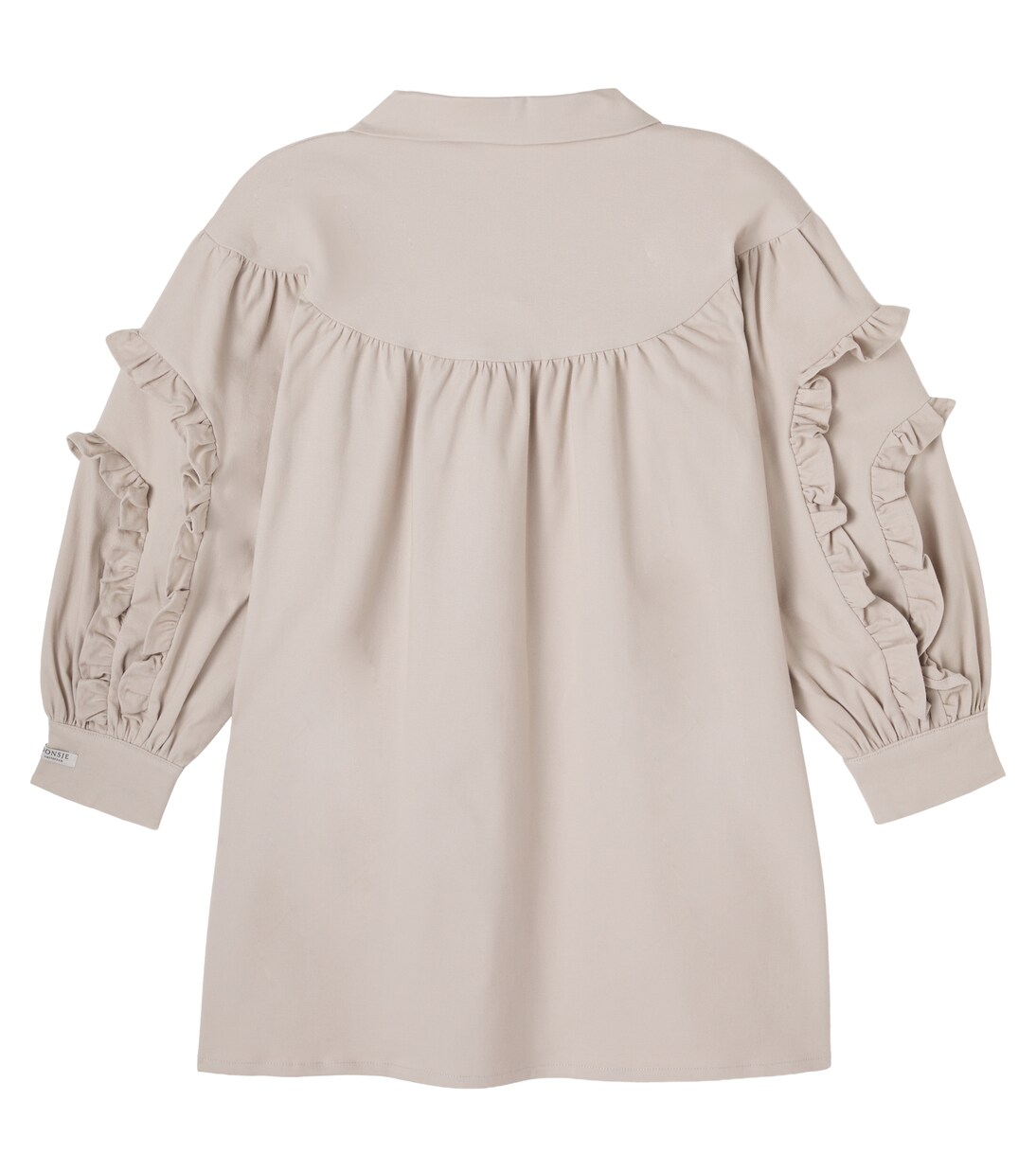 Everoux ruffled cotton-blend dress | Donsje