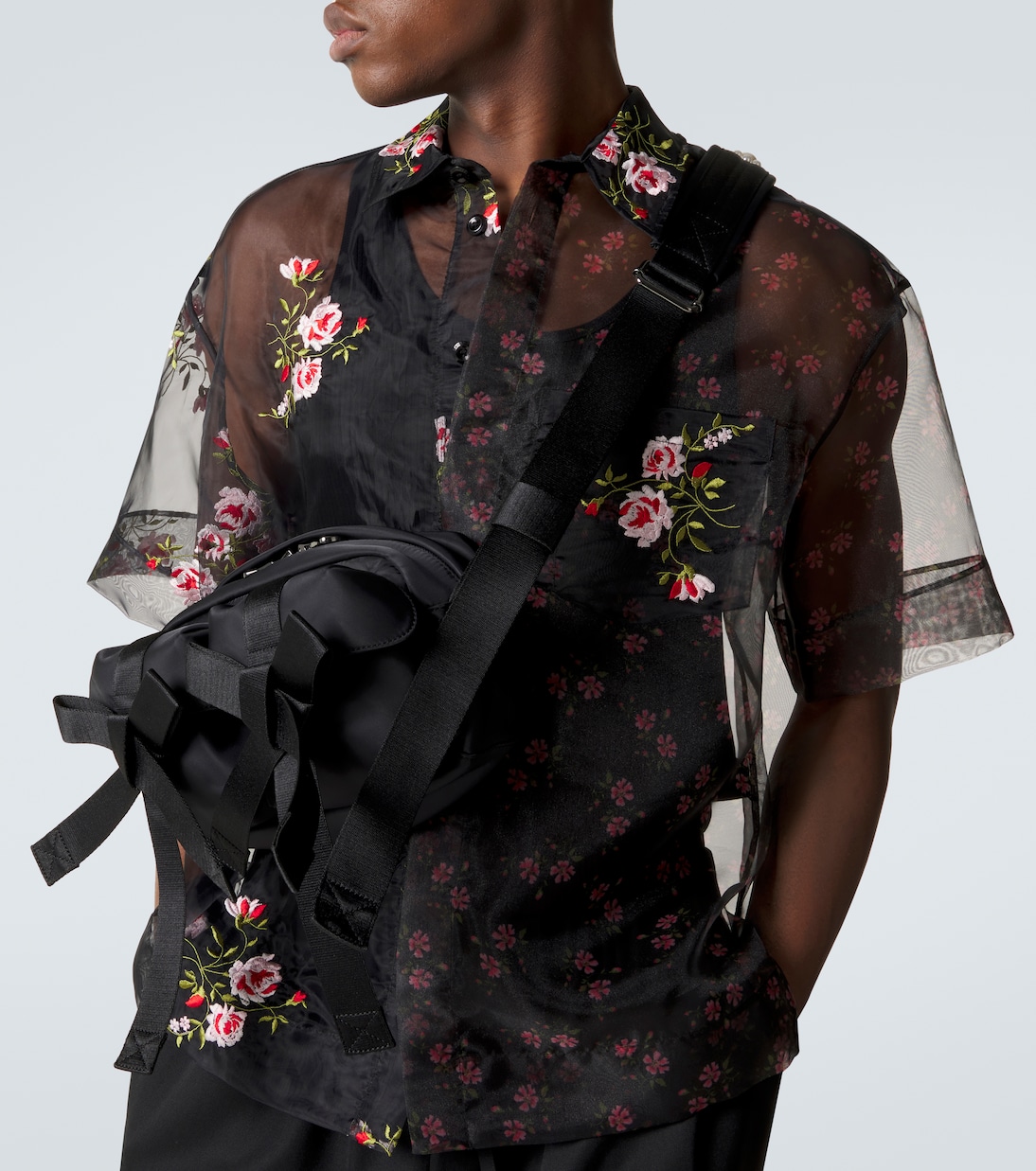 Verzierte Schultertasche Classic Bow | Simone Rocha