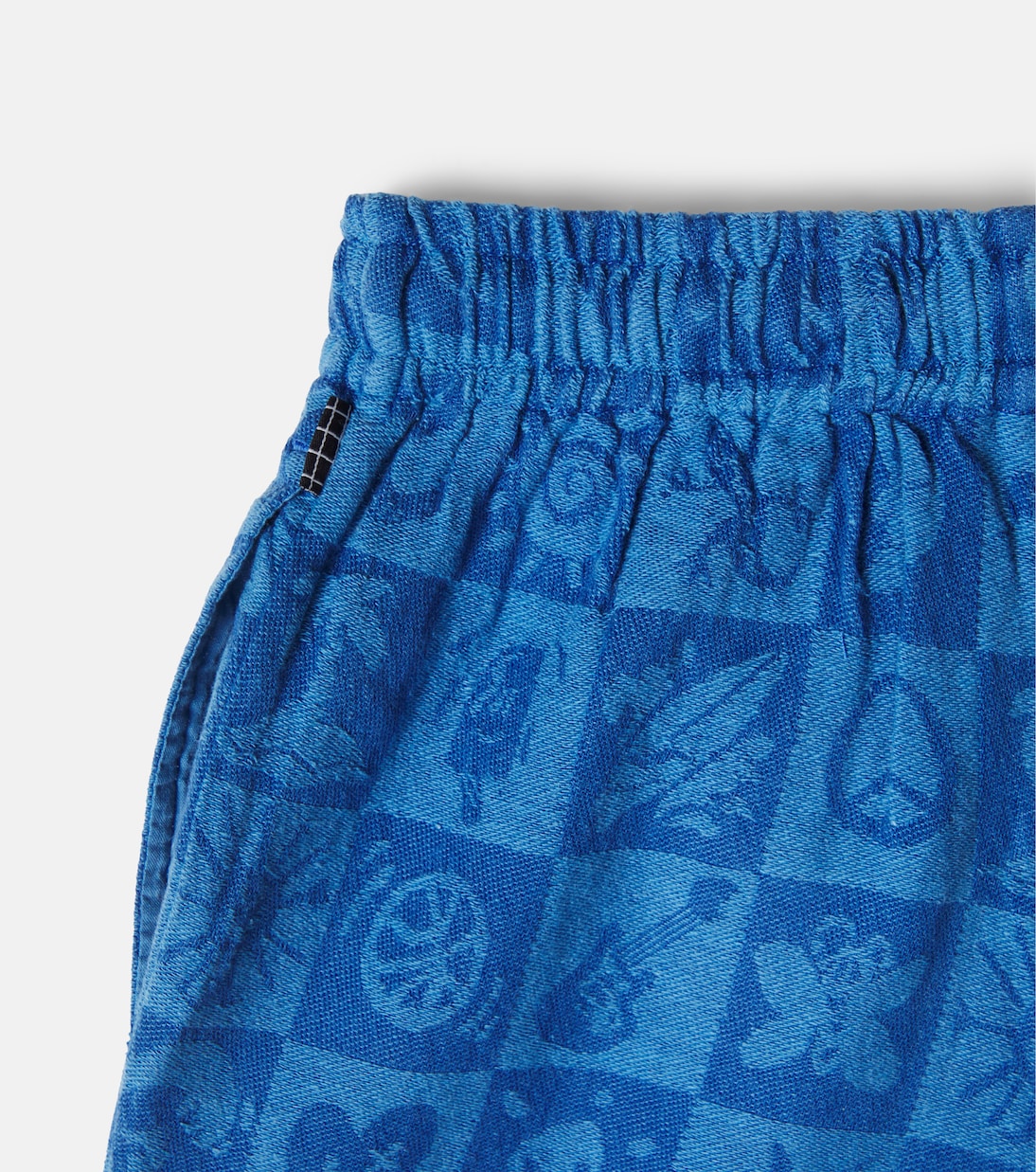 Arto checked cotton shorts  | Molo
