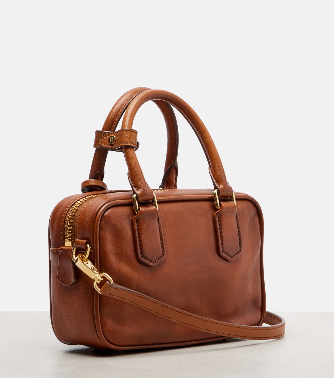 Sac à bandoulière Arcadie Small en cuir | Miu Miu