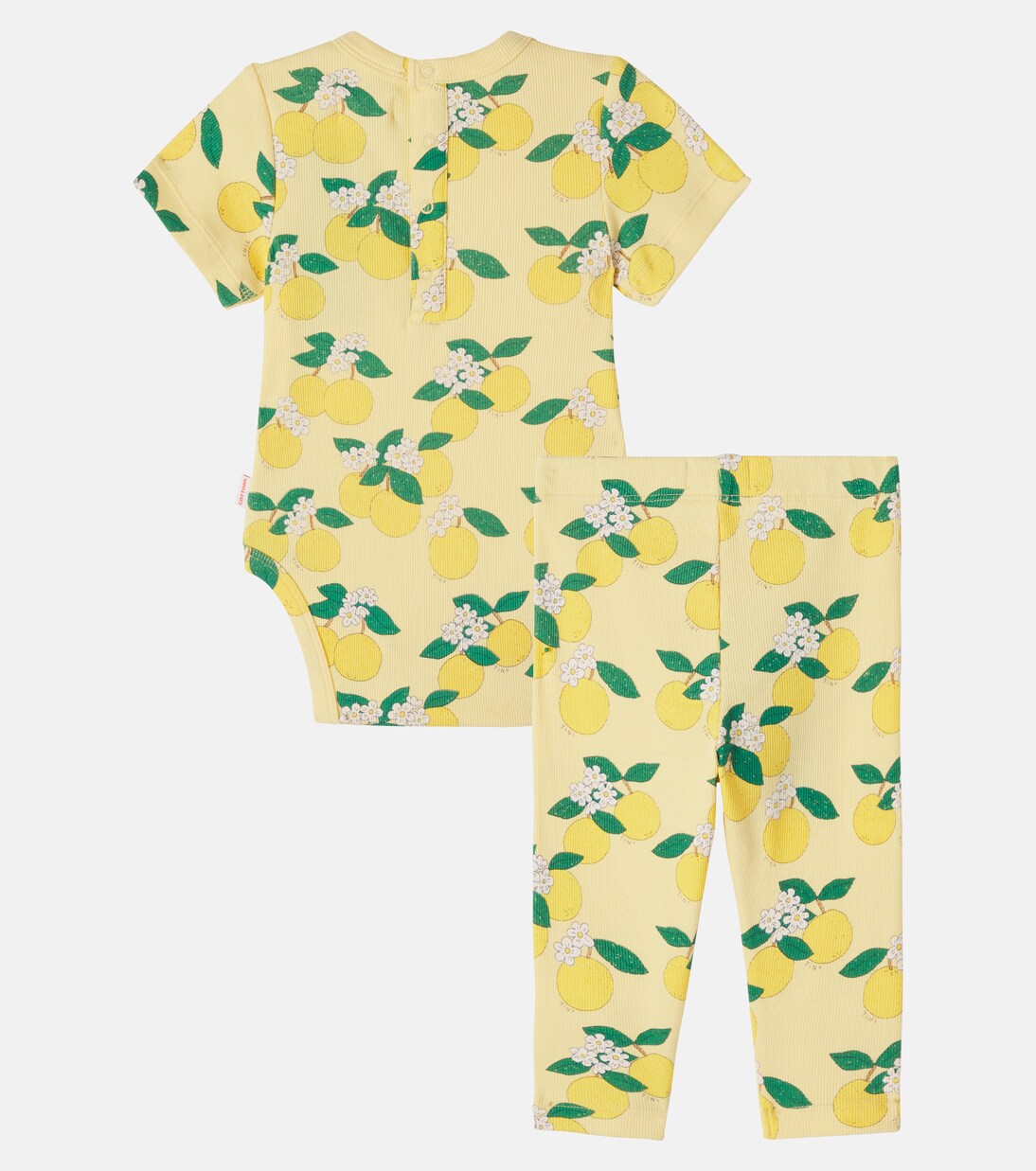Bebé - body y leggings Oranges en mezcla de algodón | Tinycottons