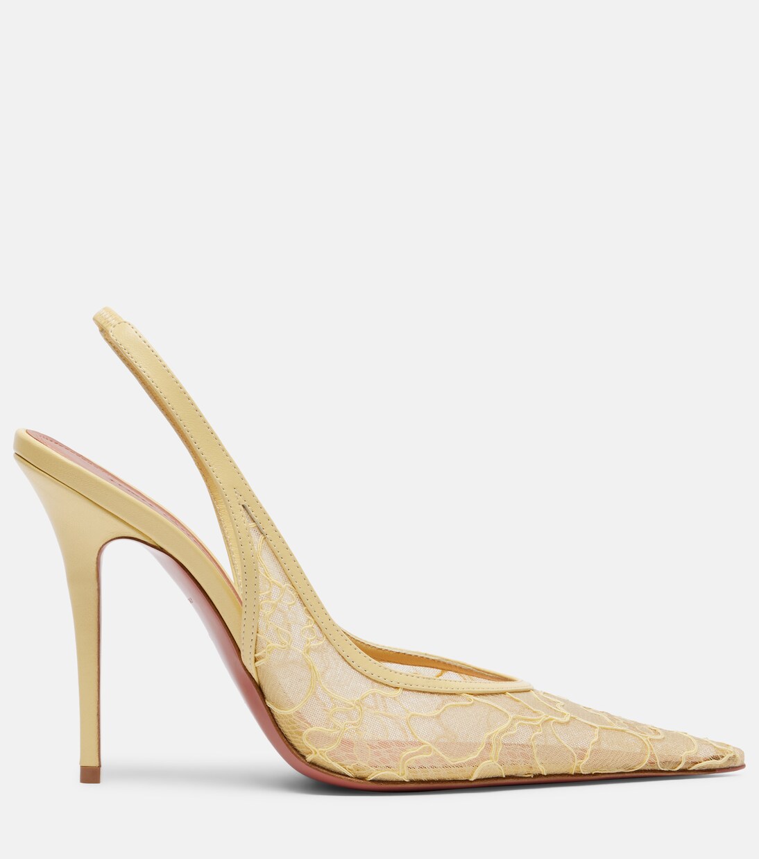 Anok lace slingback pumps | Amina Muaddi