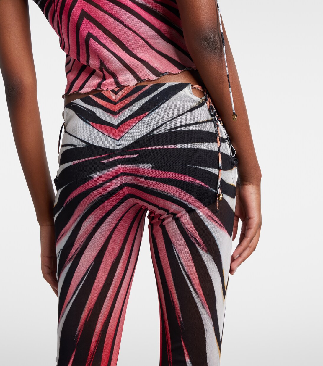 Pantalon évasé à imprimé | Roberto Cavalli