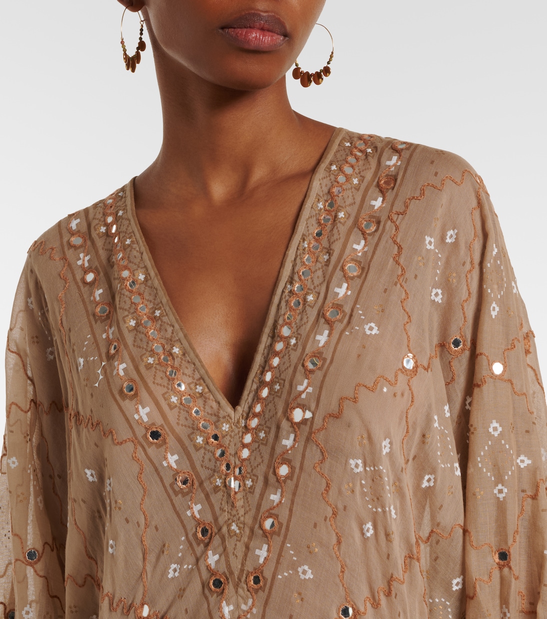 Abito lungo in cotone | Juliet Dunn