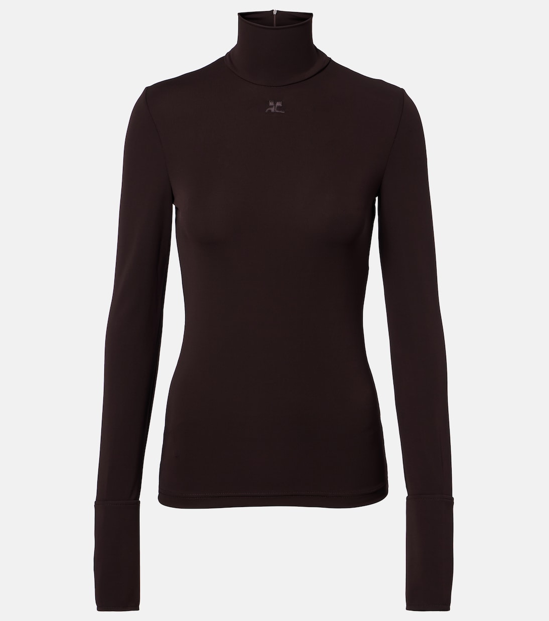 Jersey turtleneck sweater | Courrèges