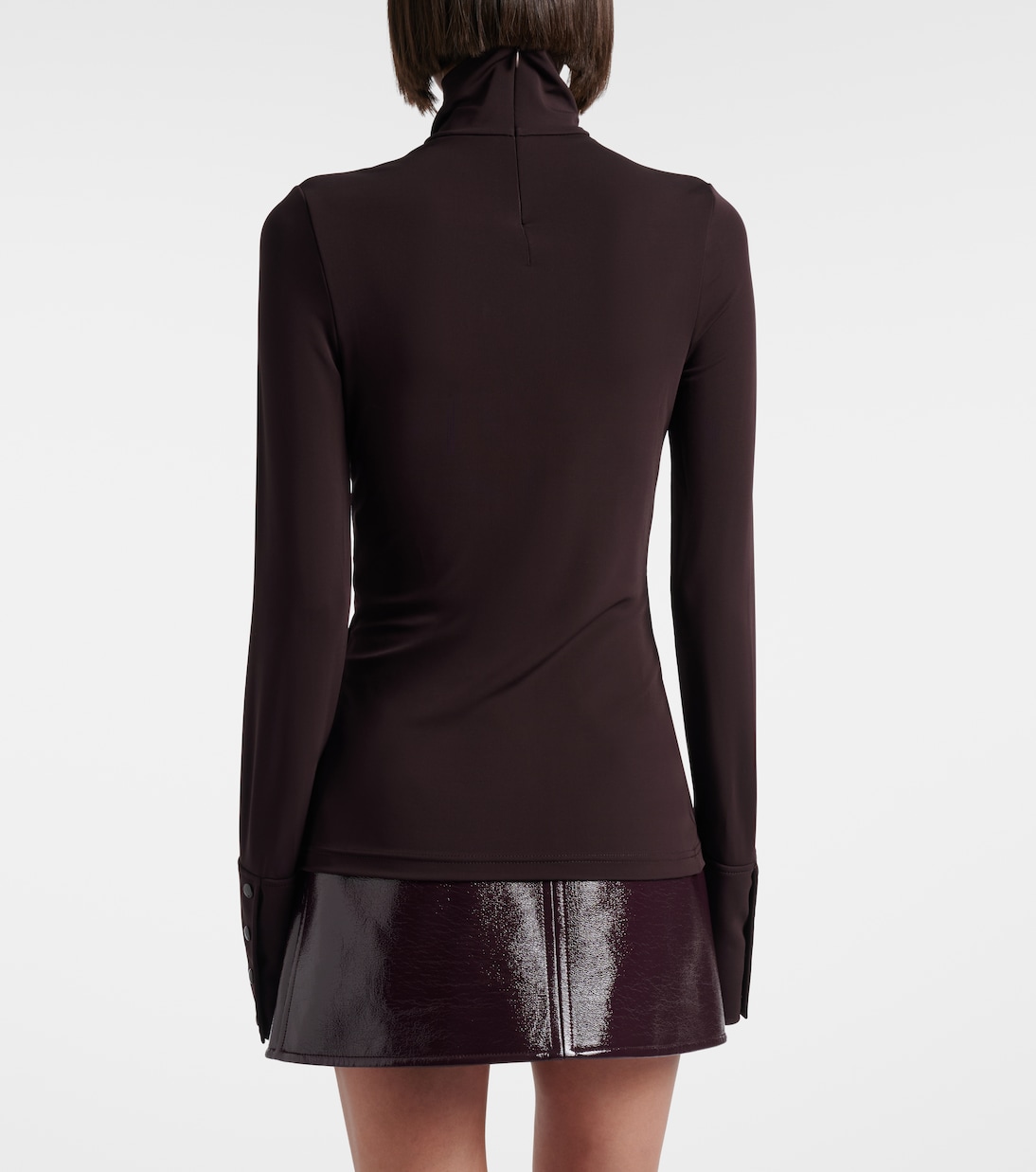 Jersey turtleneck sweater | Courrèges