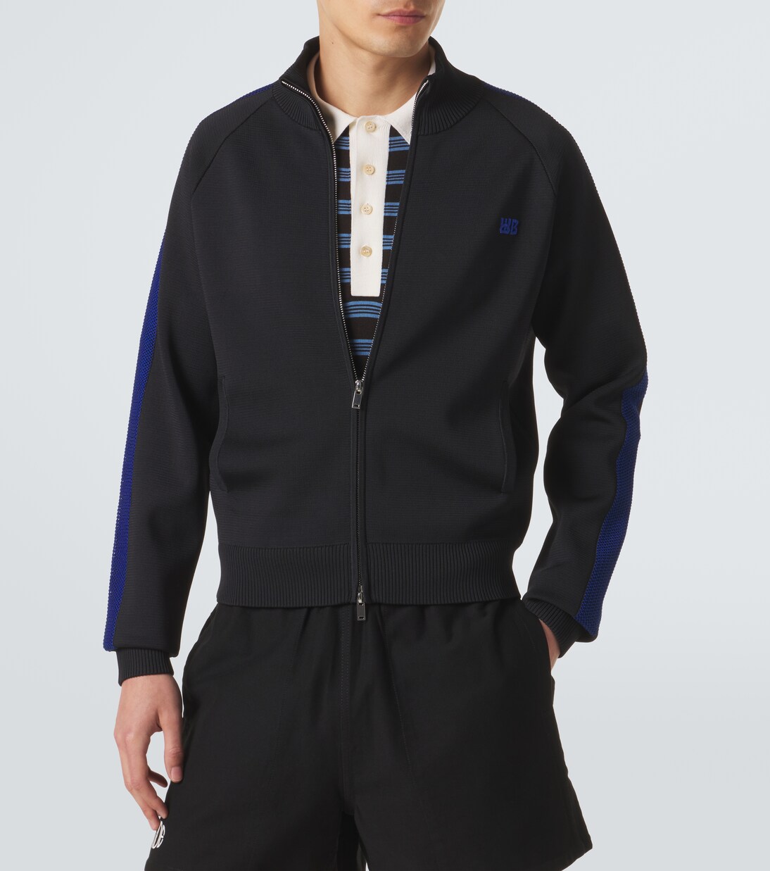Tide zip-up cardigan | Wales Bonner