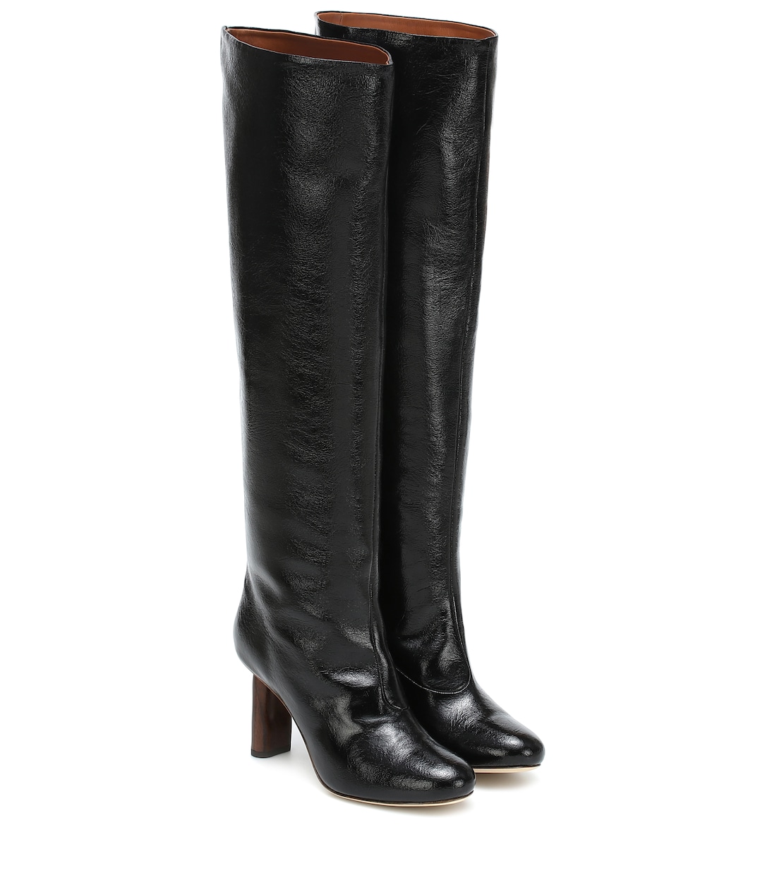 Allegra leather knee-high boots | Rejina Pyo