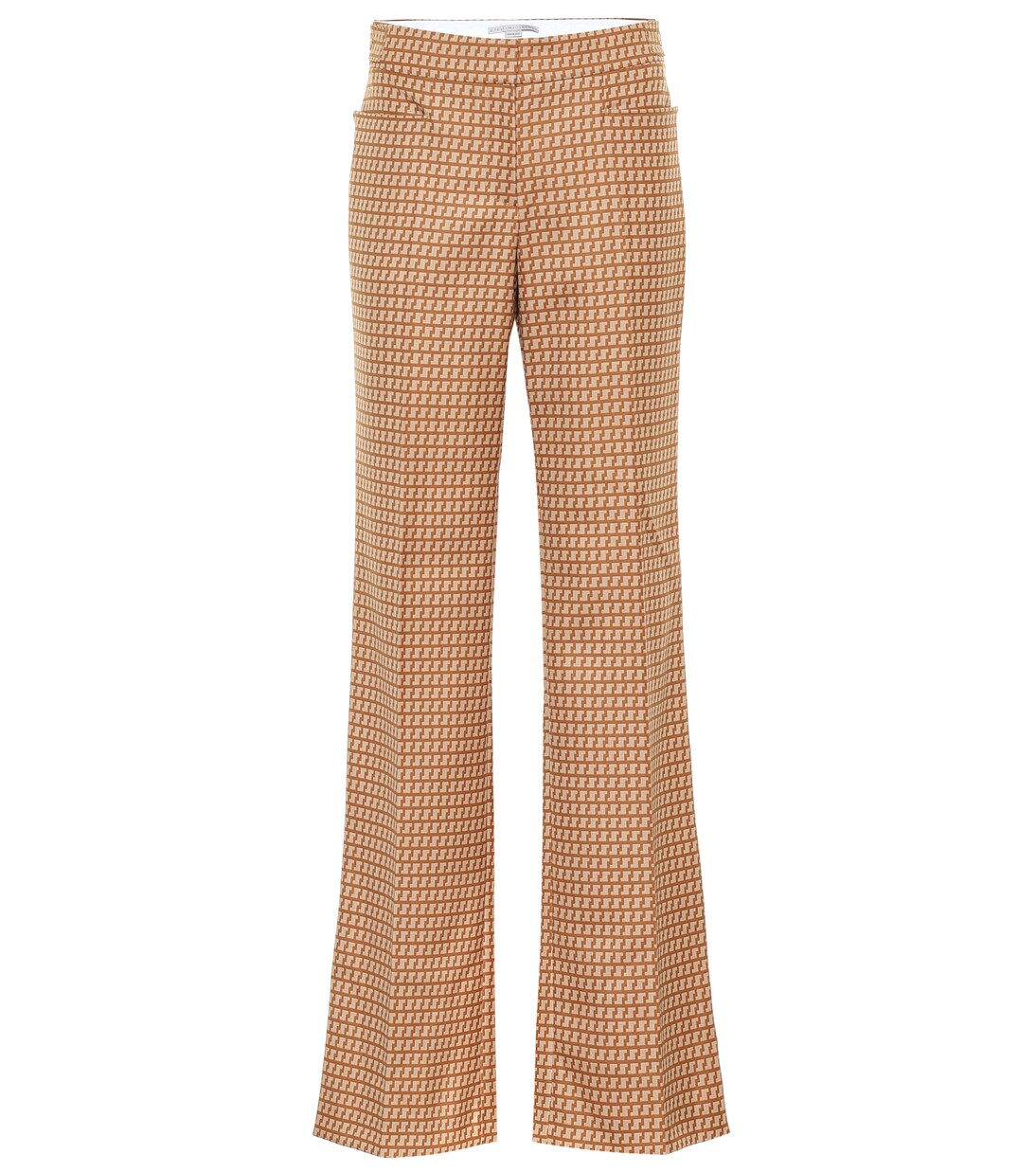 Pantalon évasé Claudia à taille mi-haute | Stella McCartney