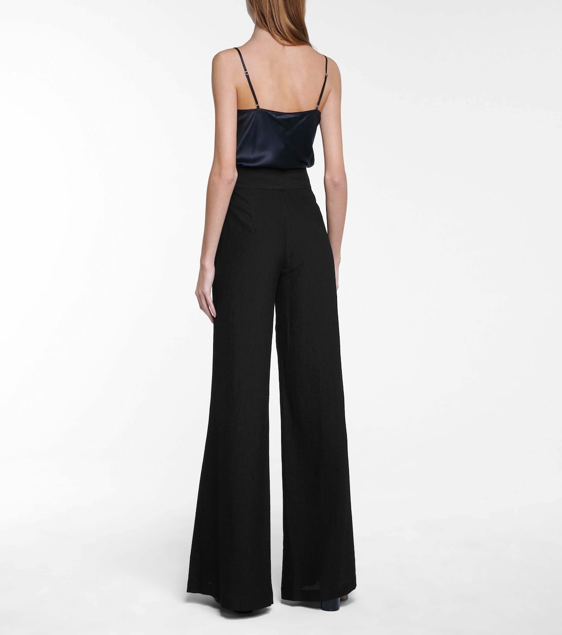 Pantalon ample Piazza à taille haute | Galvan