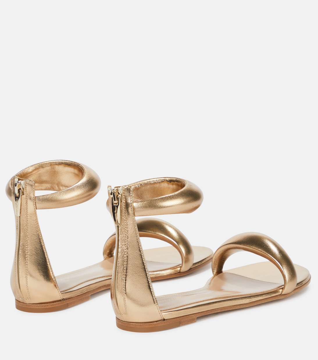 Bijoux metallic leather sandals | Gianvito Rossi