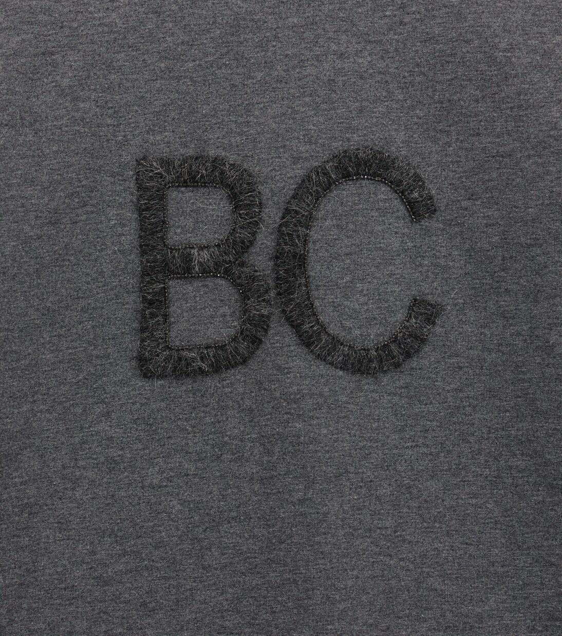 Logo stretch-cotton dress | Brunello Cucinelli Kids