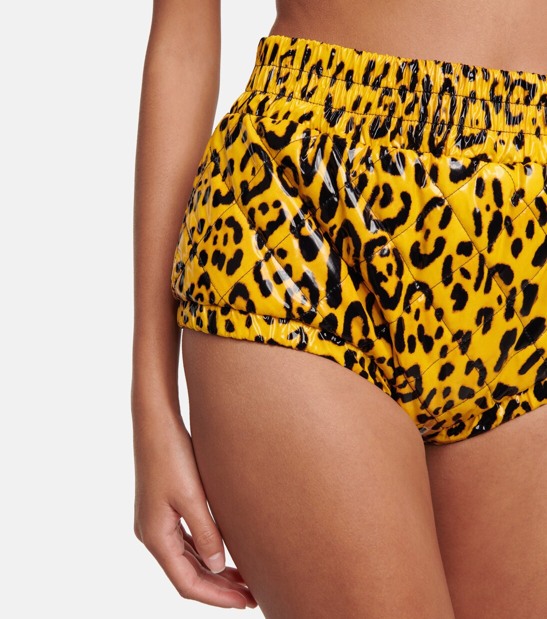 Leopard-print quilted briefs | Dolce&Gabbana