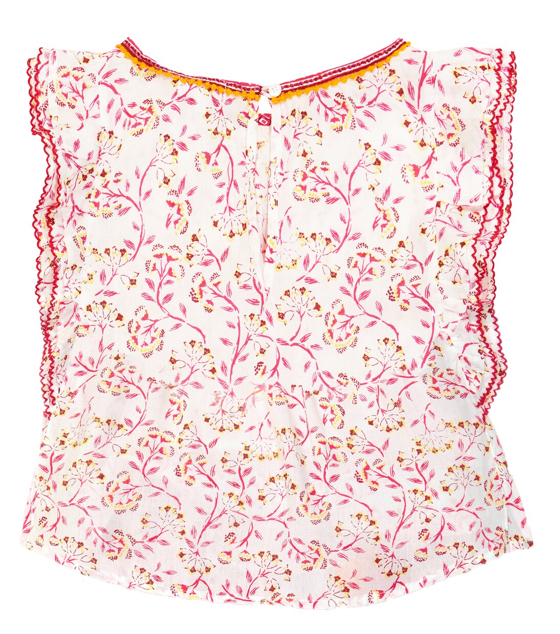 Blouse Amber à fleurs | Poupette St Barth Kids