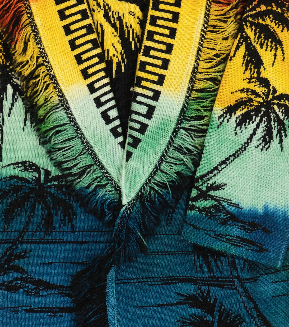 Cardigan Icon aus Schurwoll-Jacquard | Alanui Kids