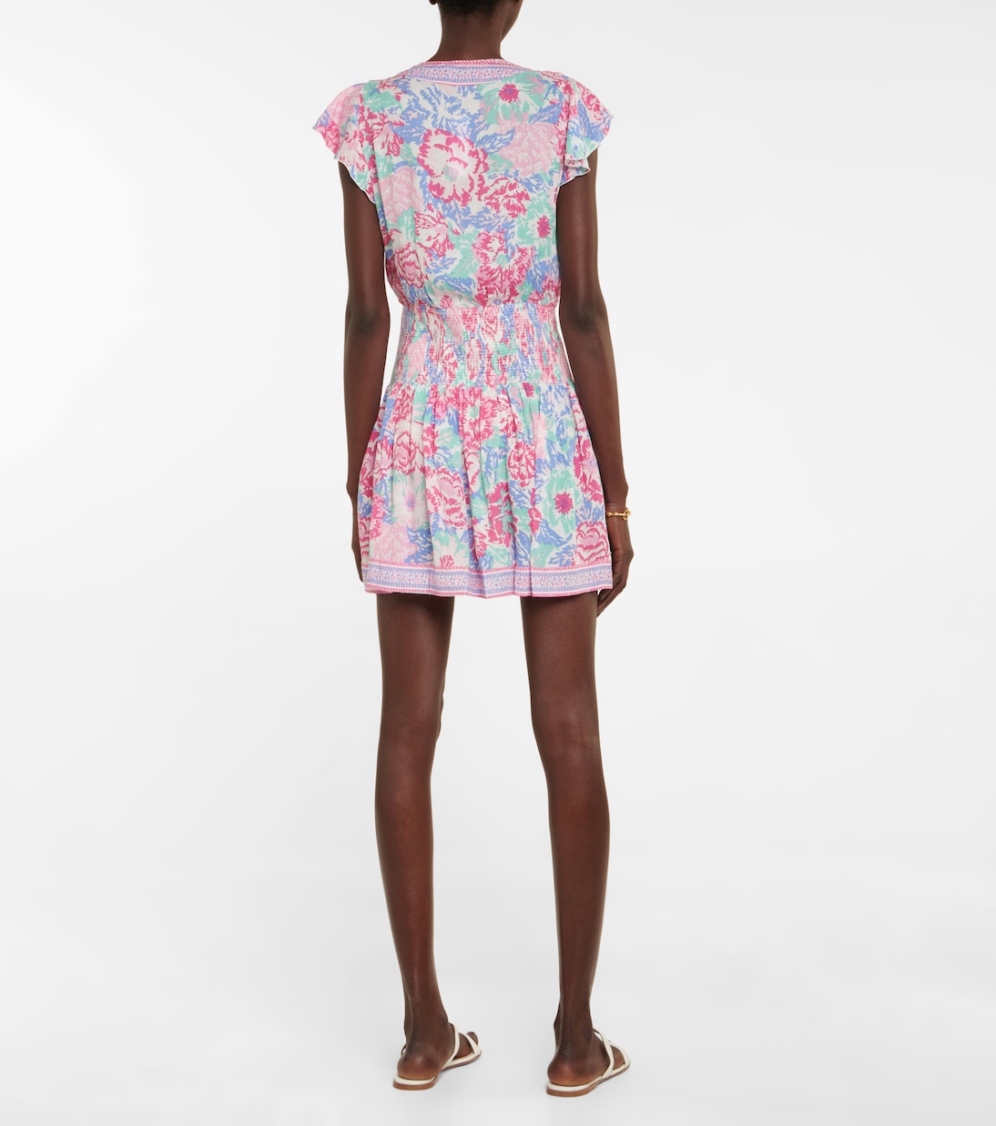 Robe Rachel à fleurs | Poupette St Barth