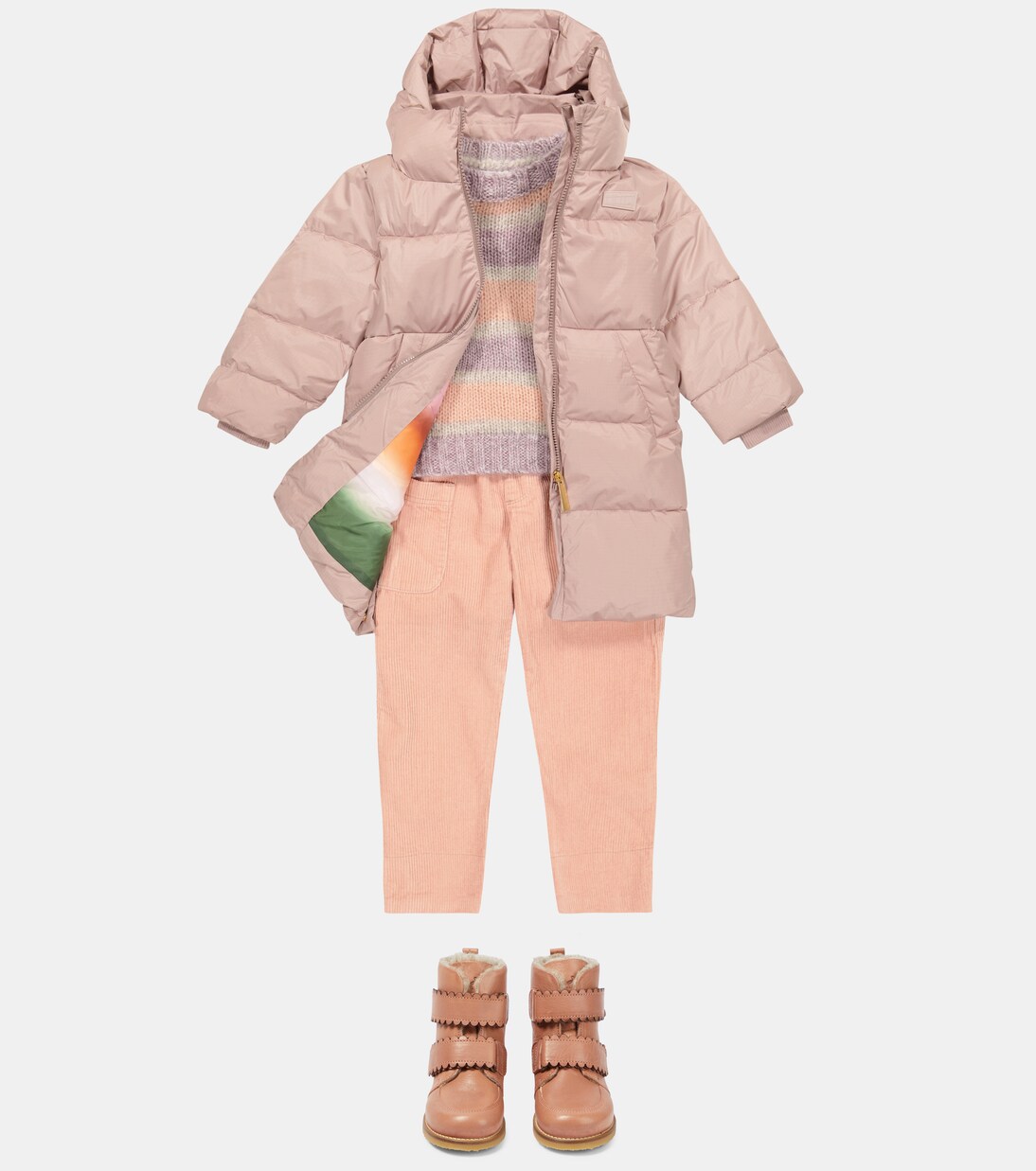 Gertina striped alpaca-blend sweater | Molo