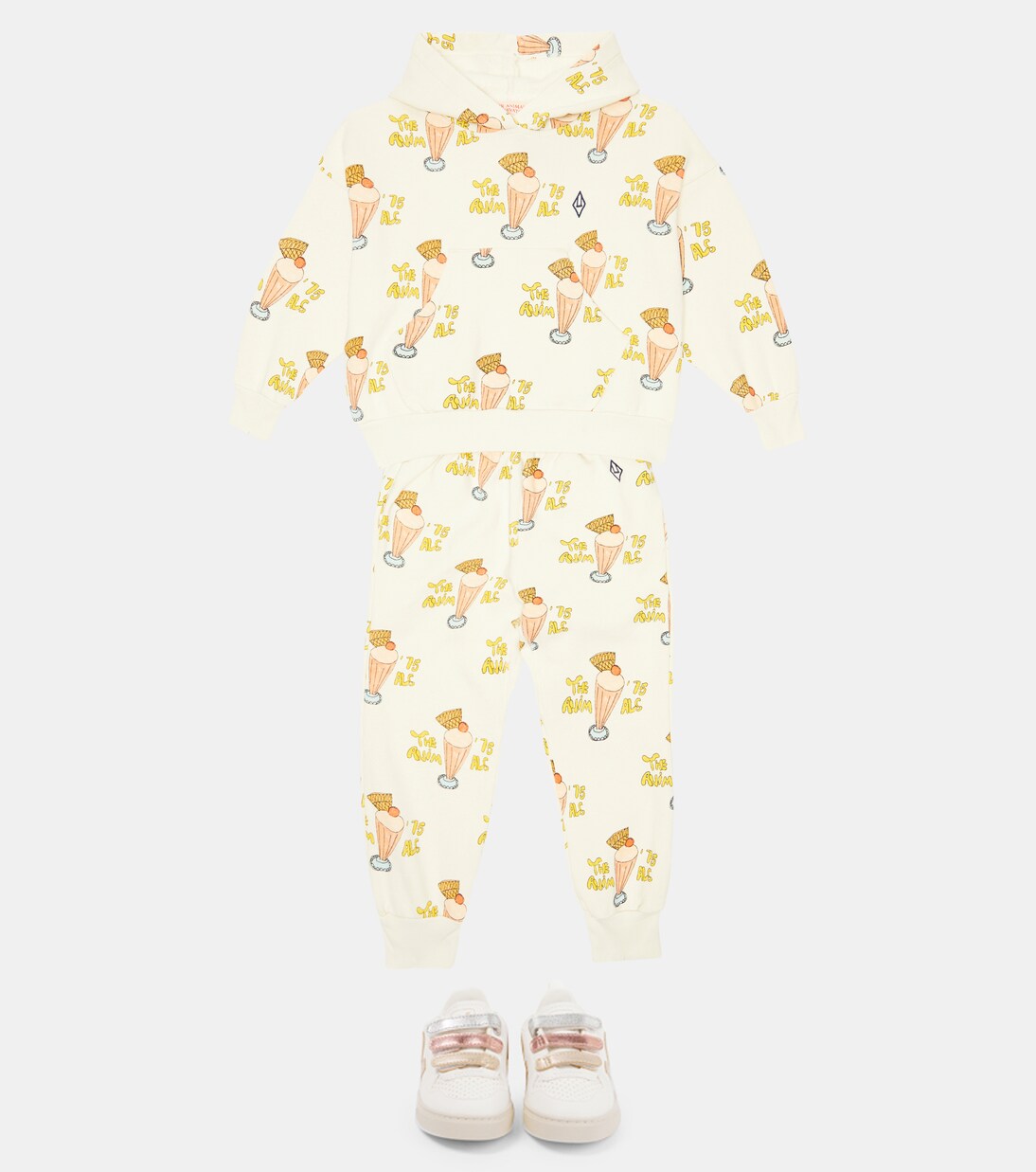 Dromedary printed cotton sweatpants | The Animals Observatory