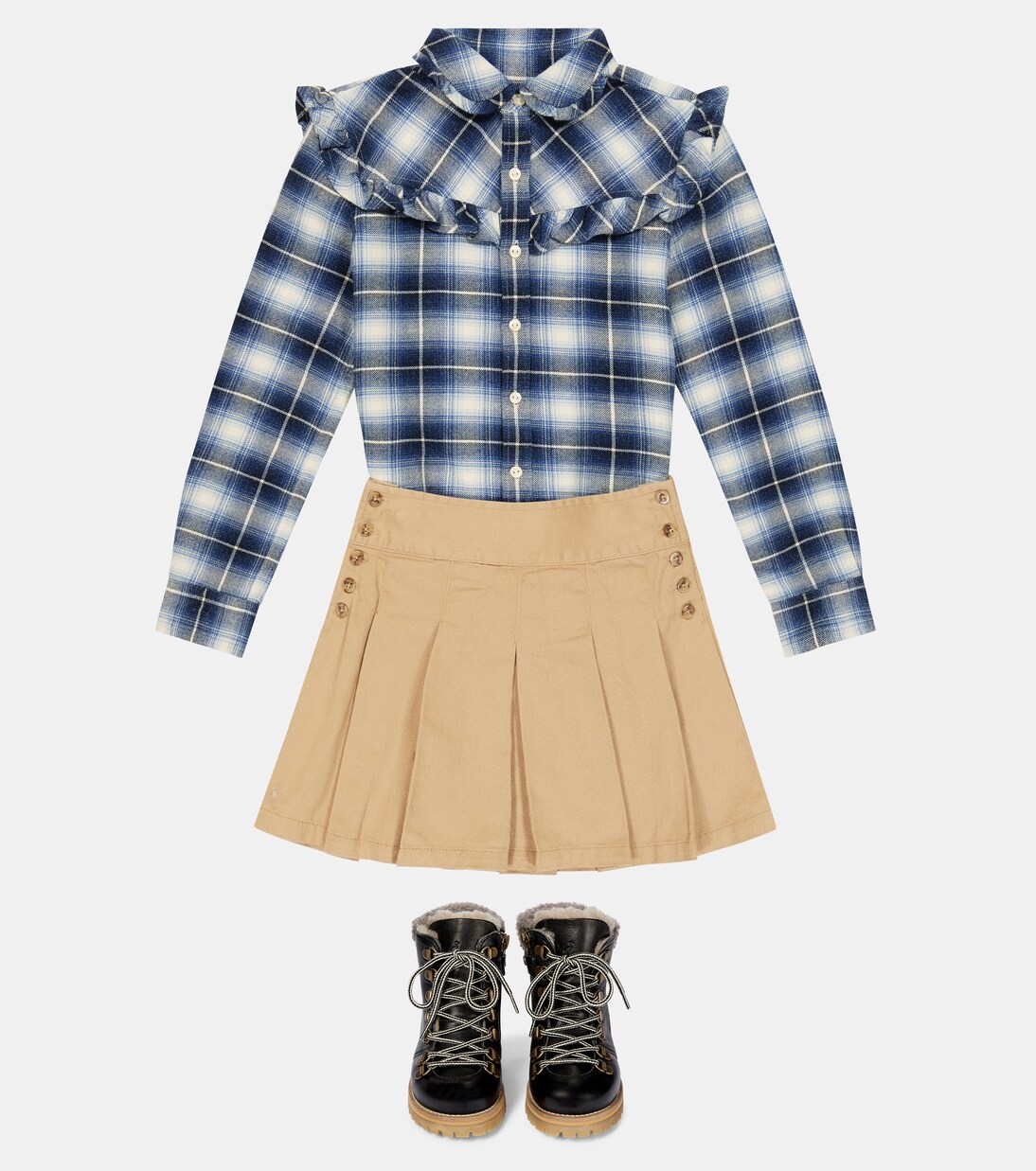 Checked cotton shirt | Polo Ralph Lauren Kids