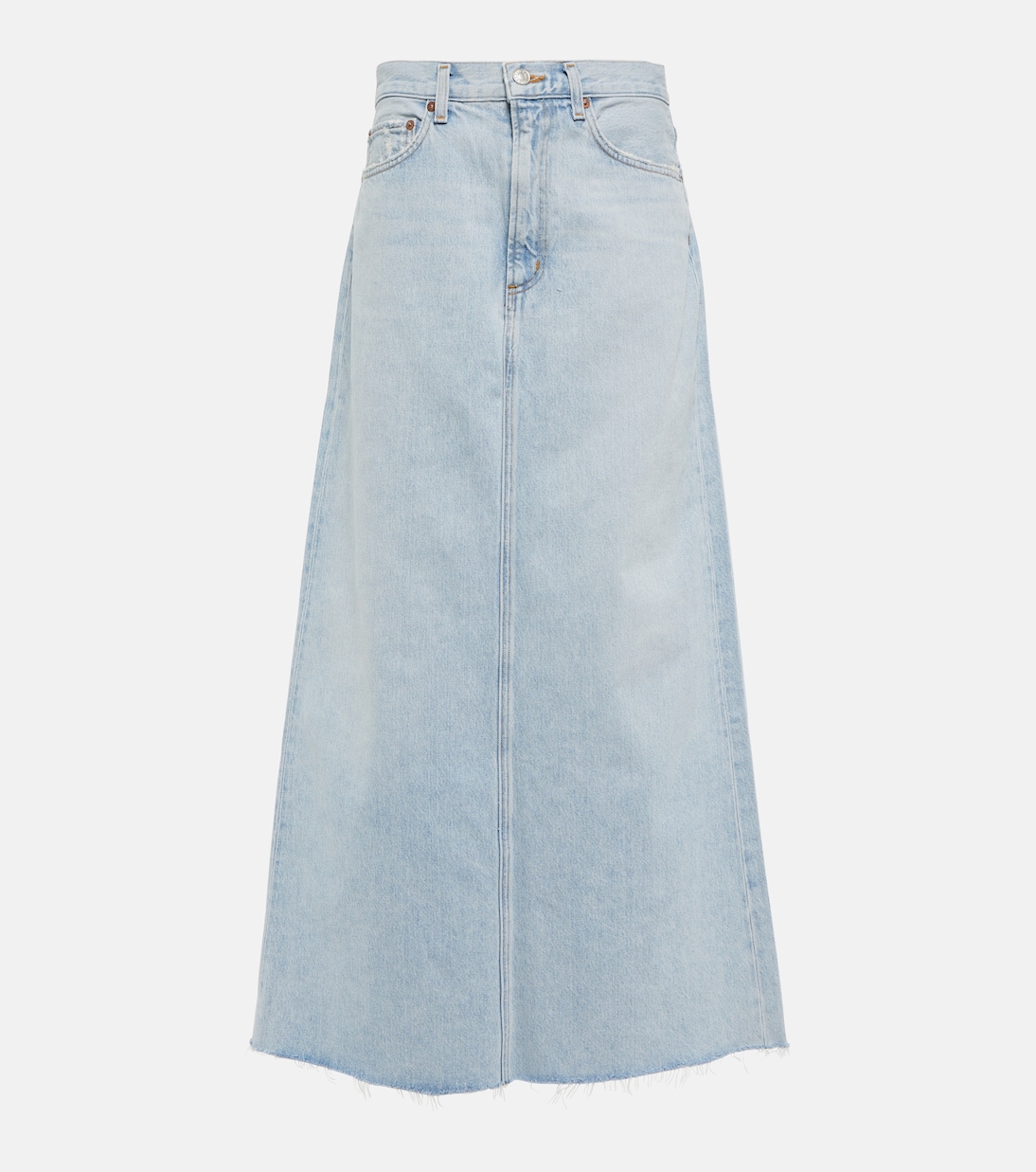 Falda larga Hilla en denim | Agolde