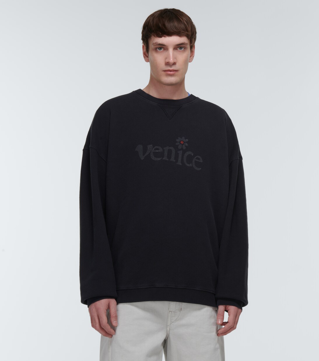 Printed cotton fleece sweatshirt | ERL