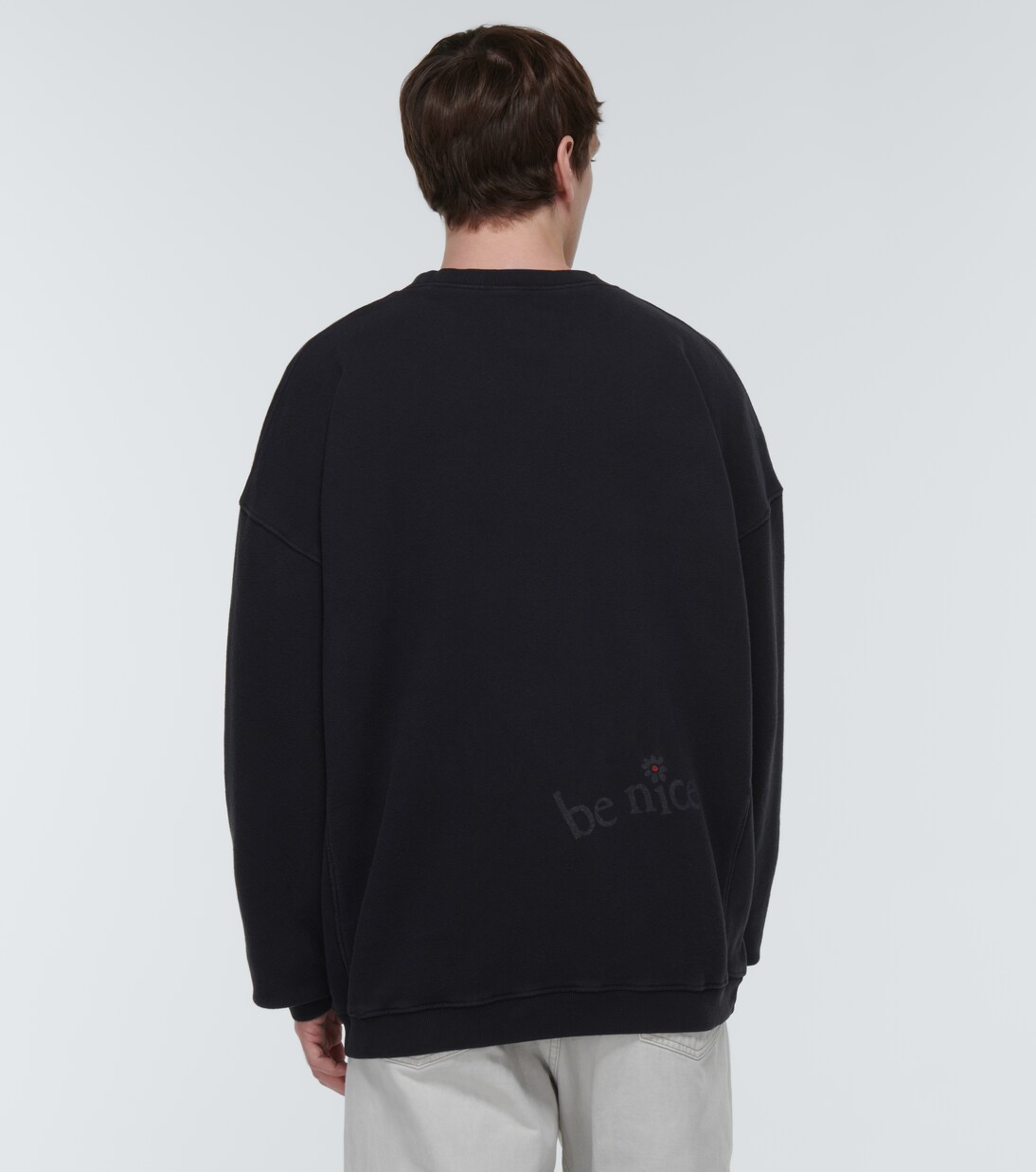 Printed cotton fleece sweatshirt | ERL