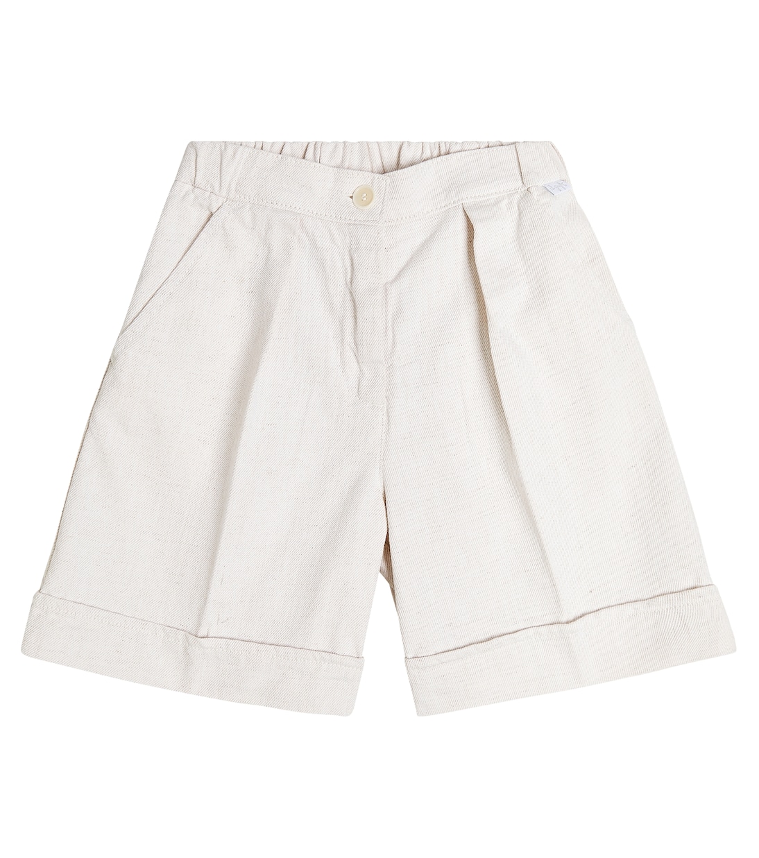 Cotton and linen shorts | Il Gufo