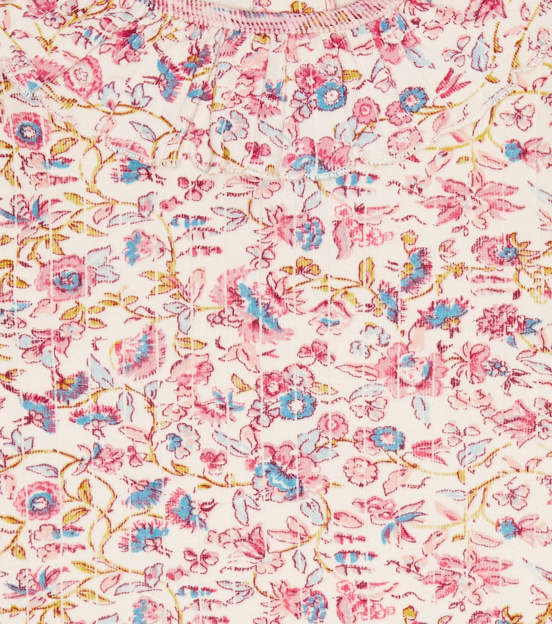 Baby Anjali floral cotton romper | Louise Misha