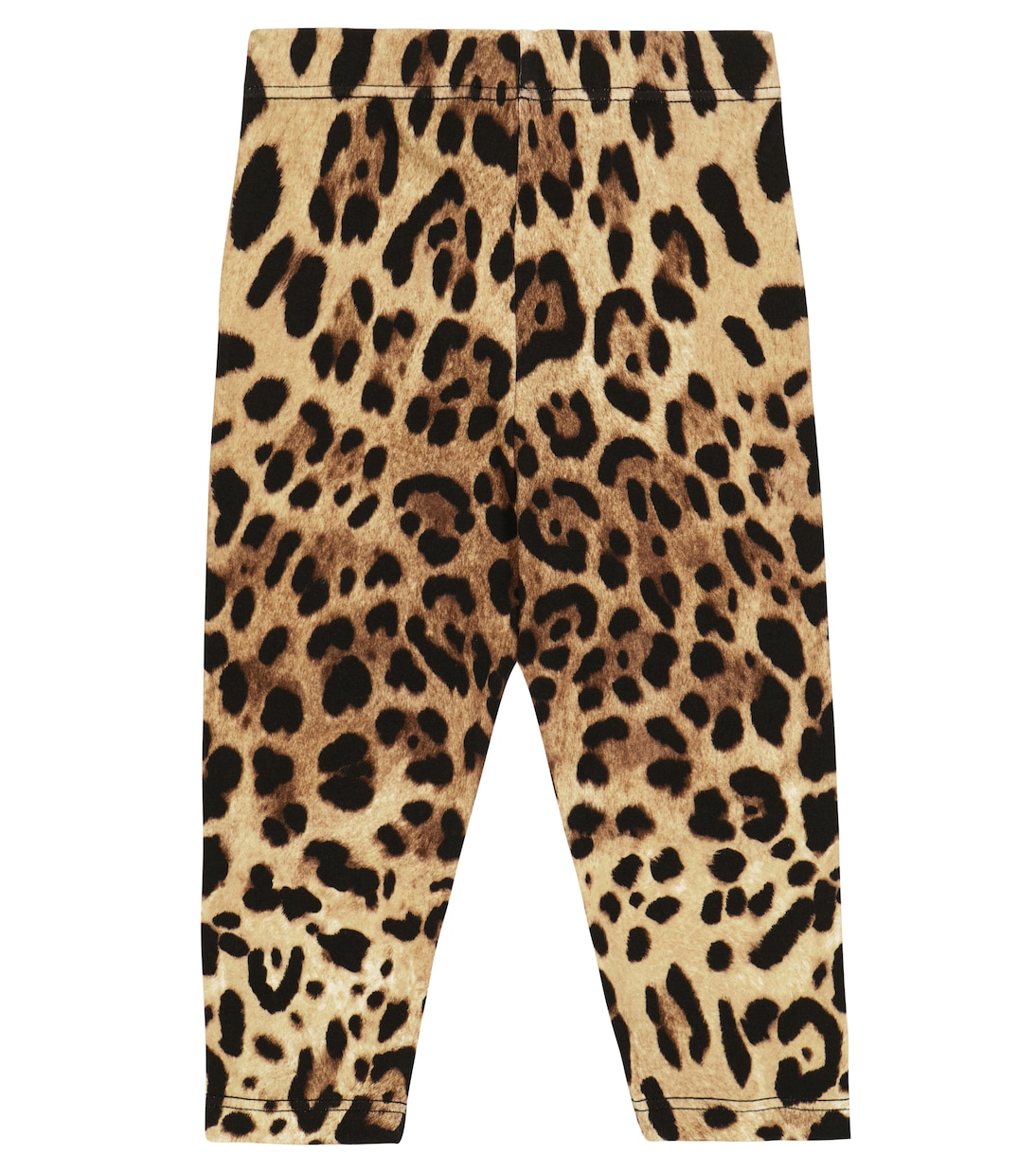Baby leopard-print cotton-blend leggings | Dolce&Gabbana Kids