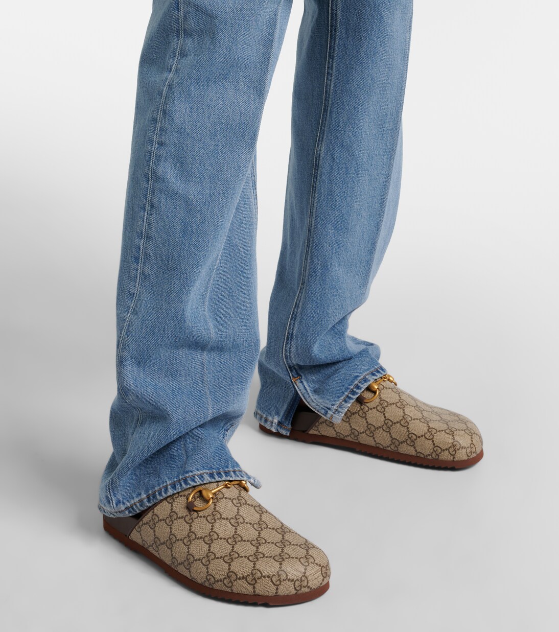 GG Supreme Horsebit mules | Gucci