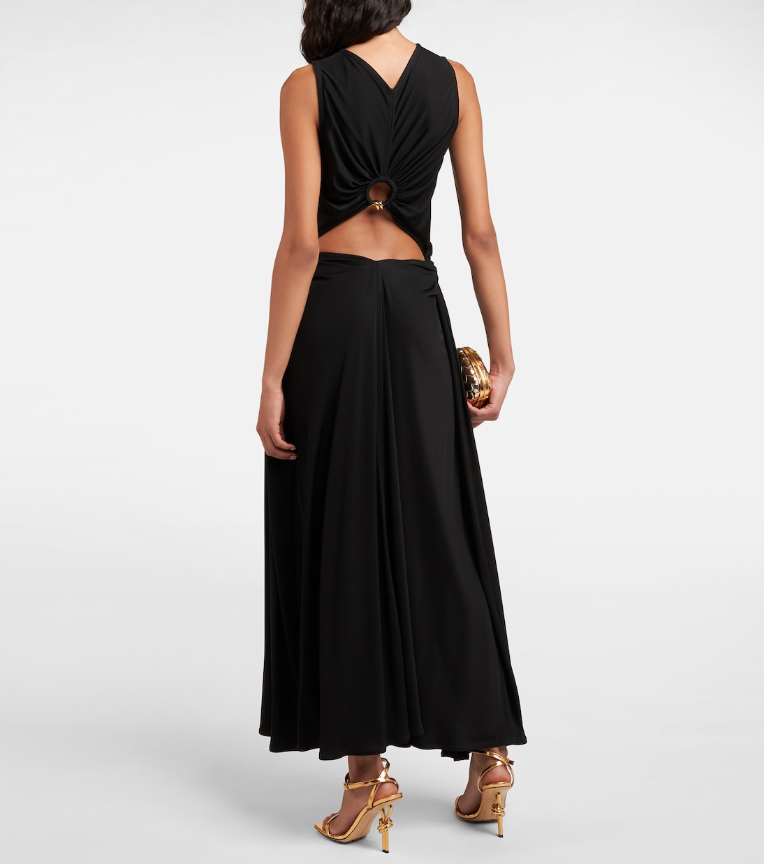 Maxikleid Knot aus Jersey | Bottega Veneta