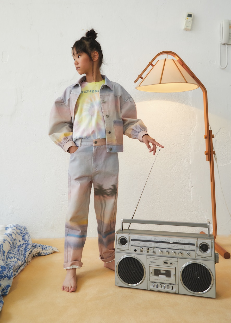 Sunset denim jacket | The New Society