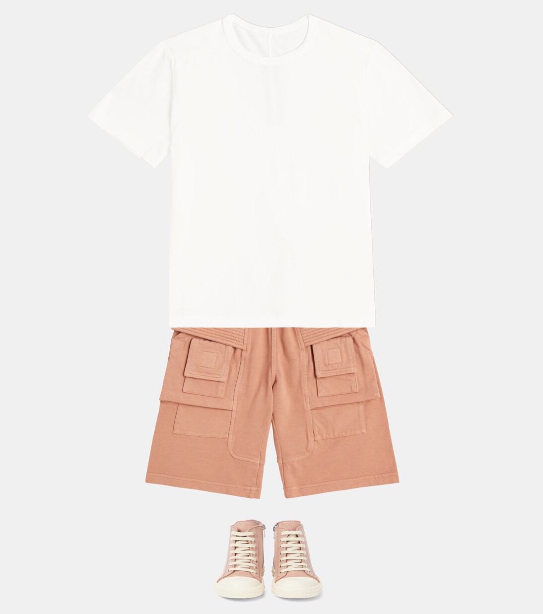 Level T cotton jersey T-shirt | Rick Owens Kids