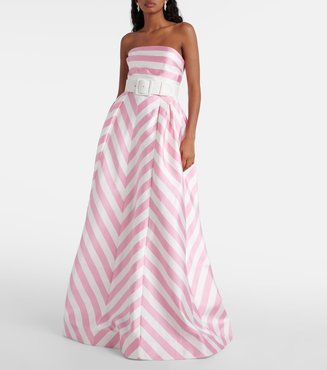 Robe Jocelyn aus Satin | Rebecca Vallance