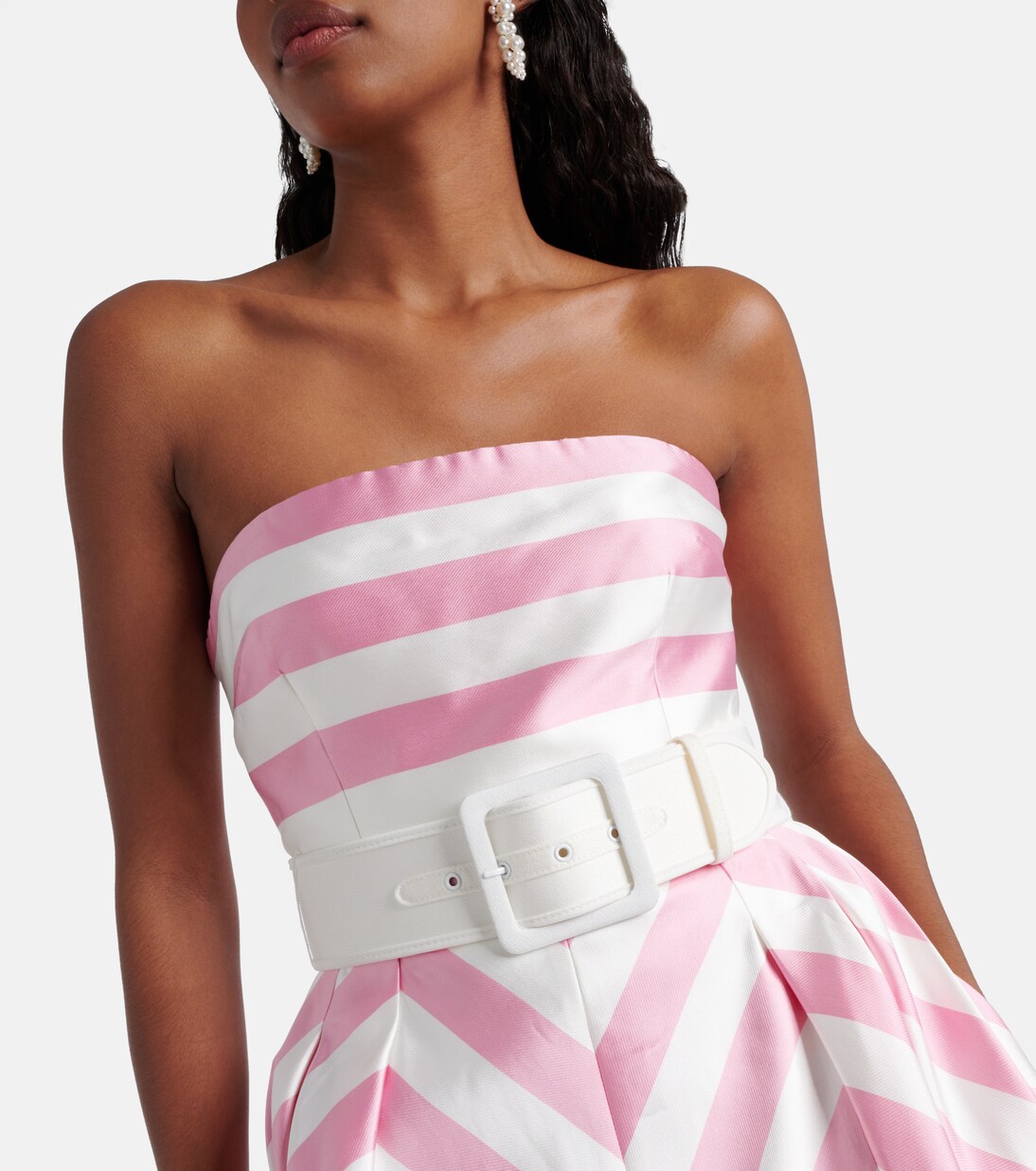 Robe Jocelyn aus Satin | Rebecca Vallance