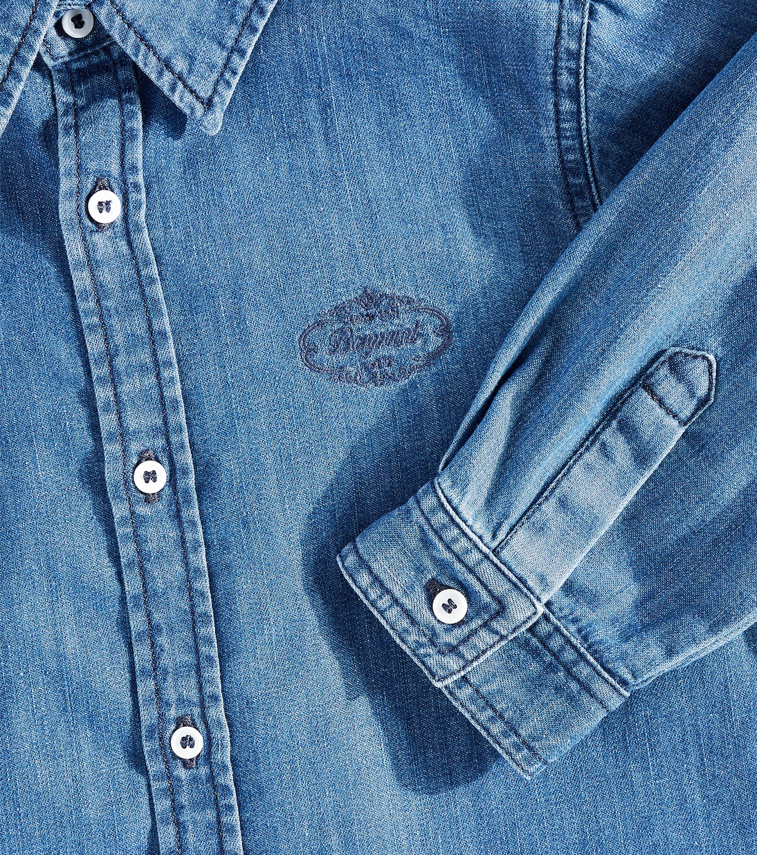 Jeanshemd Golven | Bonpoint