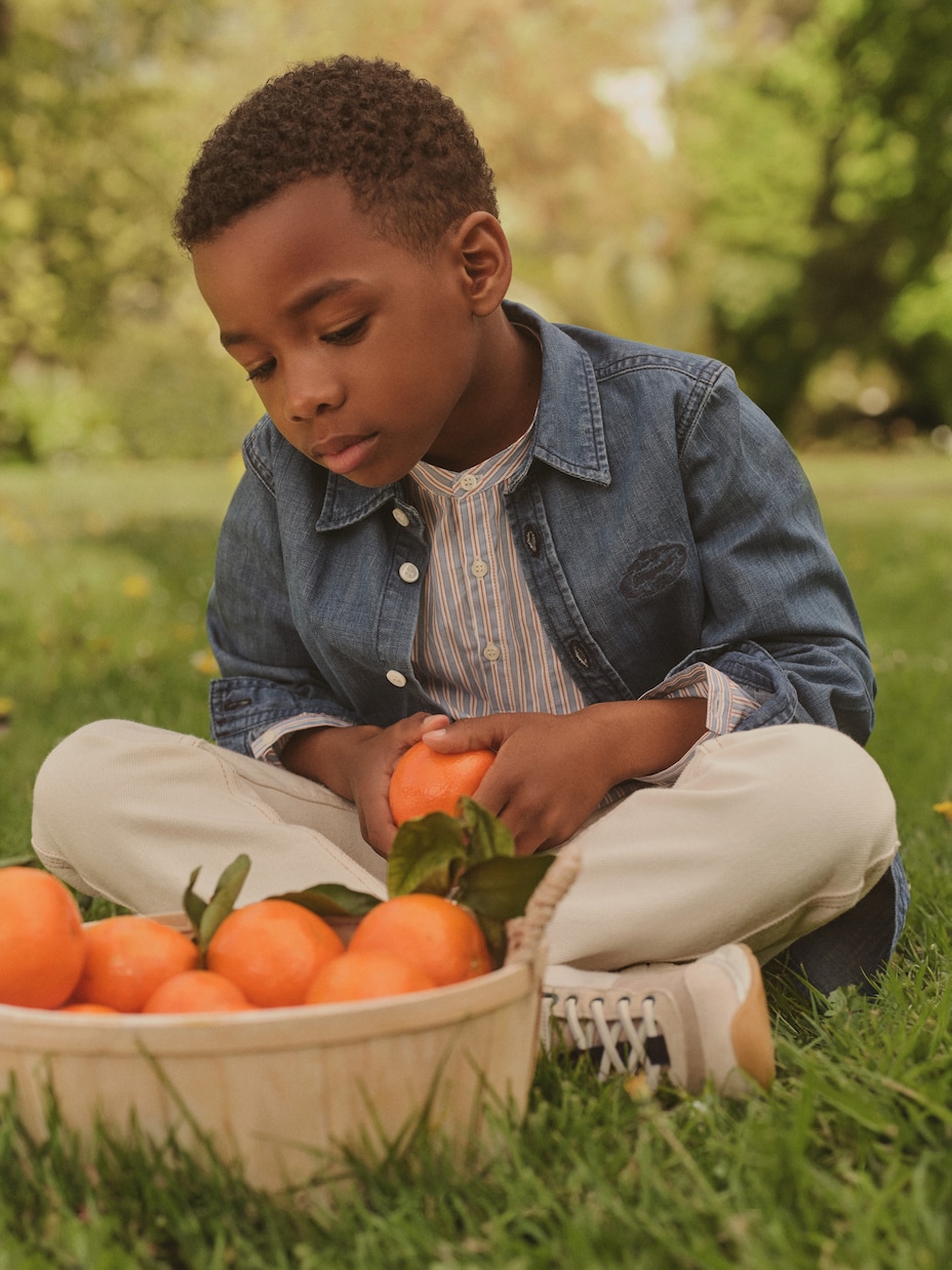 Jeanshemd Golven | Bonpoint