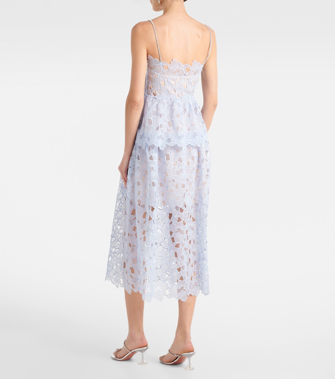 Midikleid aus Spitze | Self-Portrait