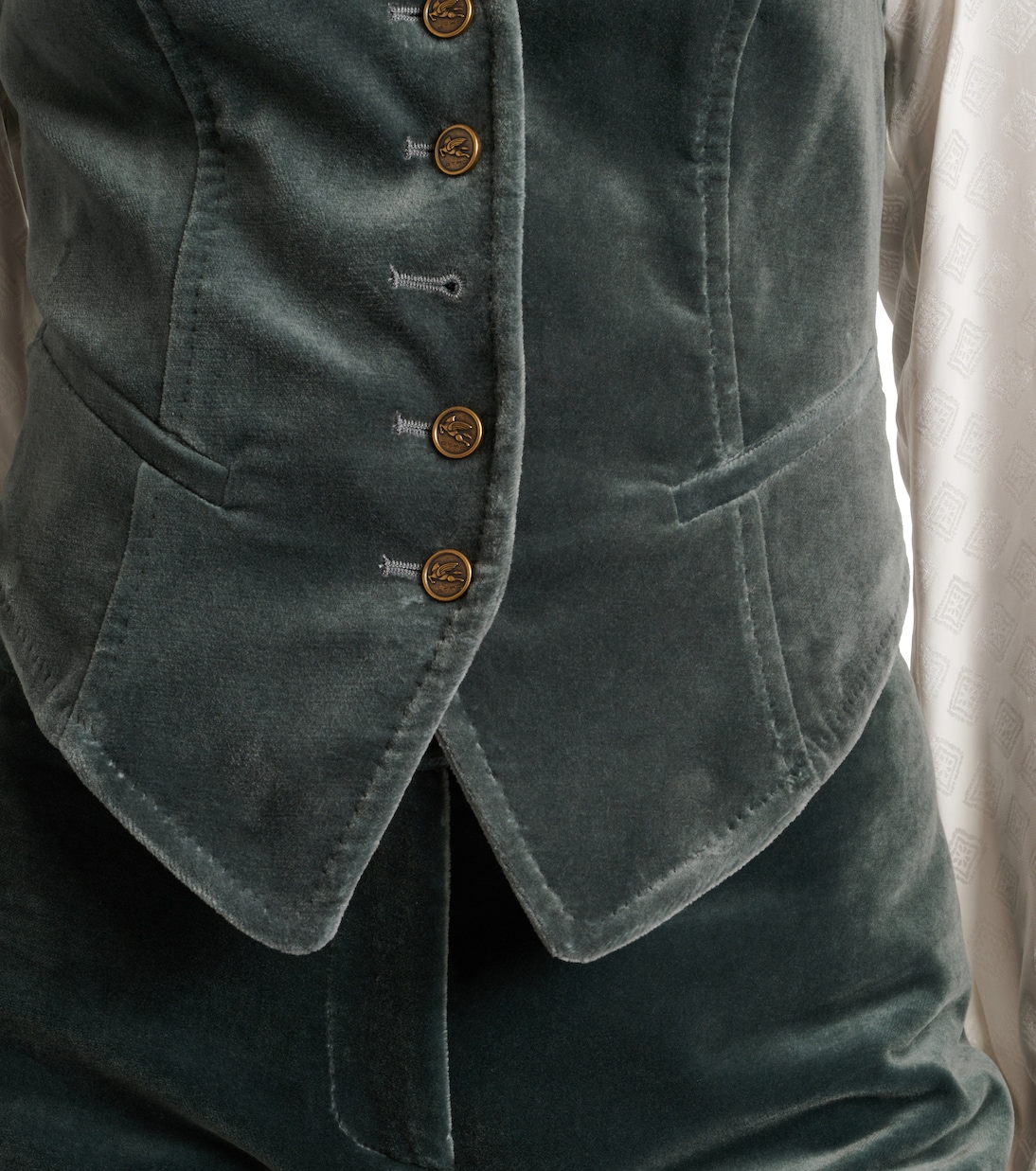 Gilet in velluto | Etro