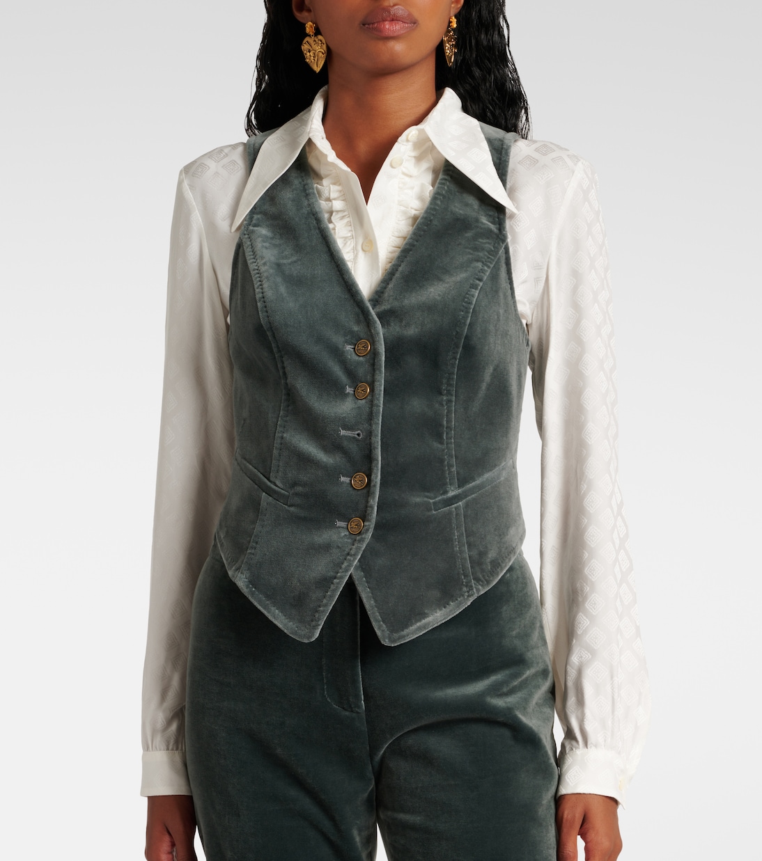 Gilet in velluto | Etro